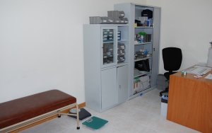 Consultório médico existente no interior das instalações do Lar Santa Marinha